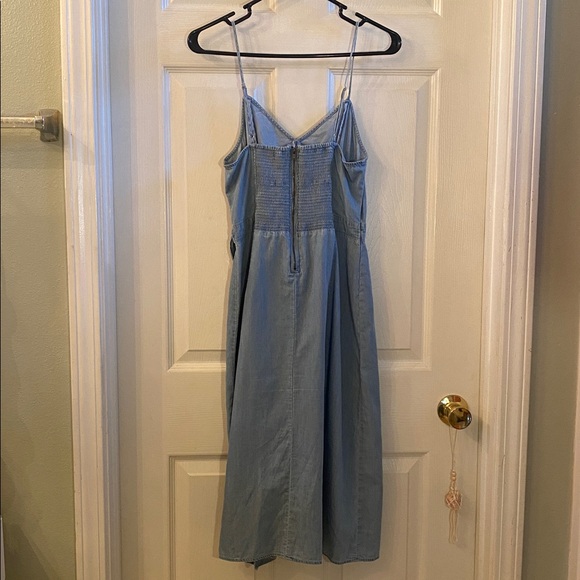 Express Light Blue Denim Dress - Picture 8 of 13